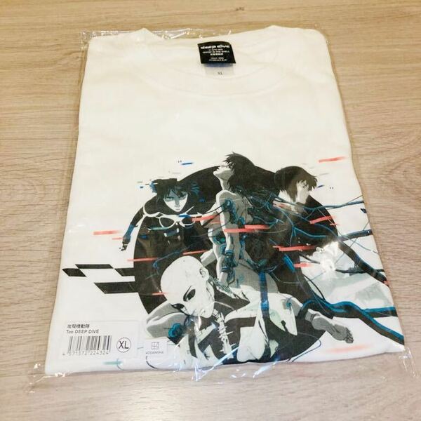 『DEEP DIVE in sync with GHOST IN THE SHELL / 攻殻機動隊』 攻殻機動隊 Tee DEEP DIVE tシャツ サイズXL 完全生産枚数限定 送料無料