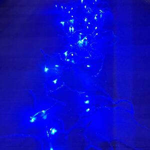 クリスマス イルミネーションライト ライト ブルー 間接照明 ツリー 飾り付け LED 7M クリスマスツリー