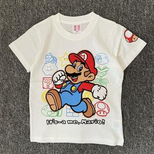 ★新品★ マリオ Tシャツ キッズ 男の子 人気 アニメ 文化祭 130cm