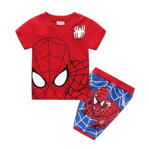 ★新品★ スパイダーマン 子供服 セットアップ キッズ 男の子 半袖 130cm