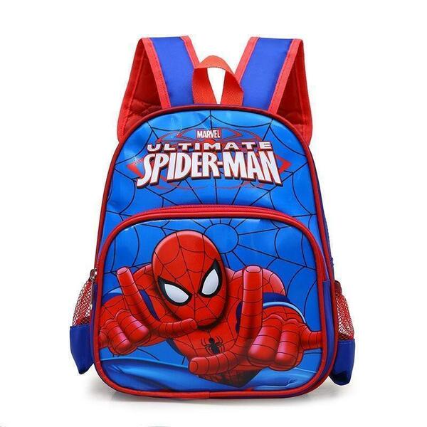 ★新品★スパイダーマン キッズ リュックサック リュック　通園 通学 ブルー