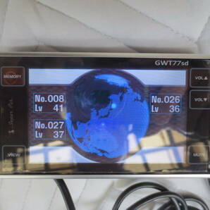 ユピテル レーダー探知機 GWT77sd 作動品の画像1