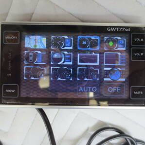 ユピテル レーダー探知機 GWT77sd 作動品の画像2