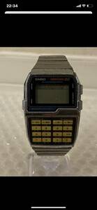 CASIO カシオ データバンク80 クオーツ メンズ腕時計 DBC-810