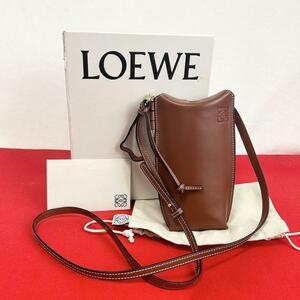 LOEWE Loewe fixtures equipping gate pocket shoulder bag 