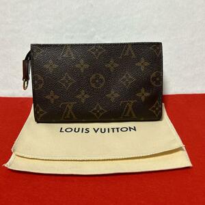 LOUIS VUITTON ポーチ モノグラム 茶色