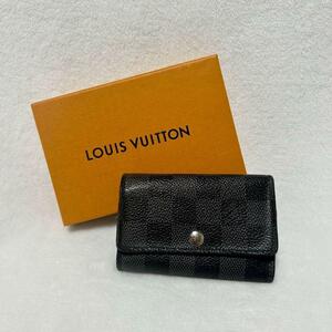 1円　美品　LOUIS VUITTON ルイヴィトン ダミエ ミュルティクレ6 キーケース　N62662