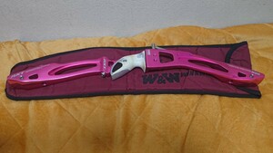  wing & wing archery made INNO AXT aluminium steering wheel ( left for,H25, pink )