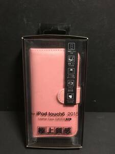 新品・送込 ステイヤー iPod touch 6th 2015 第6世代用手帳型カバー ST-CT15LPK ピンク 第5/7世代流用にも！ 保護フィルム付き 定価=2280円