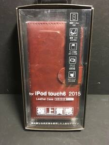  новый товар * включая доставку стойка ya-iPod touch 6th 2015 no. 6. замена блокнот type покрытие ST-CT15LBR Brown no. 5/7 поколение тоже! защитная плёнка имеется обычная цена =2280 иен 