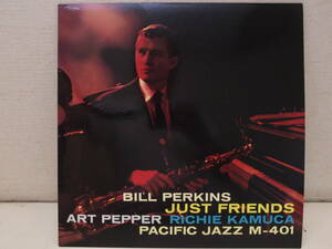 【美品・音質良好】国内盤 BILL PERKINS &#34;JUST FRIENDS&#34; ART PEPPER参加　ビル・パーキンズ・ジャスト・フレンズ