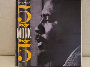 米RIVERSIDEオリジナル　Thelonious Monk "5 by MONK by 5" セロニアス・モンク・５バイ・モンク・バイ５