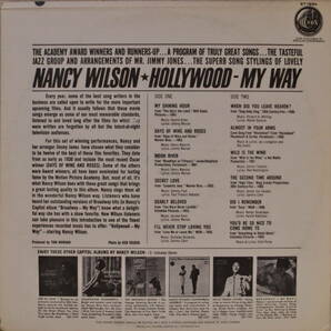  【音質良好】米キャピトルオリジナル NANCY WILSON HOLLYWOOD MY WAY ナンシー・ウィルソン・ハリウッド・マイ・ウェイの画像2