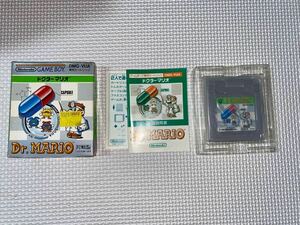 任天堂 ゲームボーイ ドクターマリオ Nintendo GameBoy GB DMG-VUA ソフト 箱付 