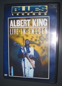 ♪♪希少DVD　アルバート・キング 「Live in Sweden June 9, 1980」 ALBERT KING 2005発売盤 Blues Legends ♪♪