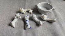 箸置き ネコ 猫 ねこ 陶器 桂由美 ※_画像2