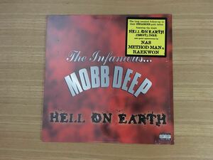 【 US盤 Org 美品 シュリンク ハイプステッッカー 2LP 】Mobb Deep / Hell On Earth オリジナル Nas Redman Raekwon Wu-Tang Clan