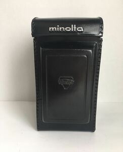 送料無料　Minolta ミノルタ 二眼レフカメラ AUTOCORD III型 iii型 3型 純正革ケース　日本製