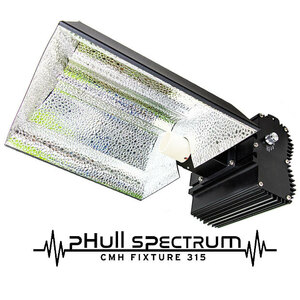 M10689 pHull Spectrum CMH Fixture 315W 太陽光に近いグローライト 新品価格7万円以上 点灯OK コードケーブル付 ゆうぱっく140 0605