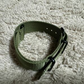 腕時計ベルト NATOベルト 米軍 ナイロン ベルト 極美品 定形外送料無料の画像3