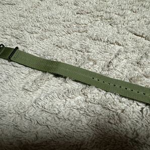 腕時計ベルト NATOベルト 米軍 ナイロン ベルト 極美品 定形外送料無料の画像1