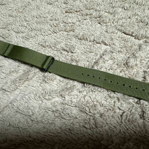 腕時計ベルト NATOベルト 米軍 ナイロン ベルト 極美品 定形外送料無料の画像2