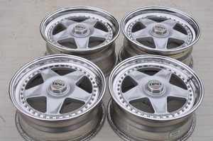 段リム 美品 FIORIO SPORTS DINO 16インチ 7J+34 8J+36 5H-114.3 JDM シビック SW20 FC3S EK9 DC2 MADE IN JAPAN