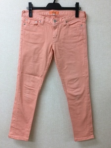  SunaUna light . orange pink. pants color jeans size 38