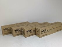 【新品未使用/4点まとめ】 トナーカートリッジ NEC NG-155360-001 (CT200403) 4個セット NEFAX IP8000／6000／4100等用 純正 / 140 (RUHT01_画像1