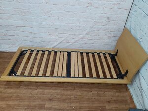 [ actual place pickup possible ] wooden bed frame small size bed frame Muji Ryohin bed rack base bad single wooden / household goods flight F rank (KSAW1000