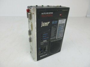 カセットプレーヤー ナショナル National RX-SR24 Jump ナショナル ポータブルカセットプレーヤー ジャンク品 / 30 (SG015285D)