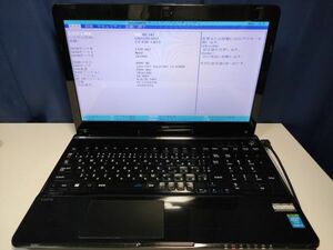 【ジャンク】NEC LaVie LS350/T PC-LS350TSB Core i3-4100M BIOS起動可能 マザーボード 液晶難あり キーボード【動作確認済み】