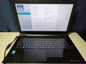 【一部ジャンク】東芝 dynabook T75/TB Core i7-5500U BIOS起動可能 マザーボード 液晶不良 キーボード【動作確認済み】