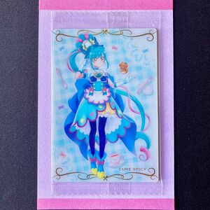 6弾 No.02 N キュアスパイシー プリキュア カードウエハース