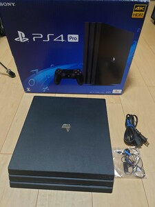 PS4 本体 CUH-7100BB01 PlayStation4 Pro 1TB ジェット・ブラック