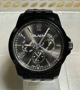 【電池新品】BLACK BK008M クオーツ