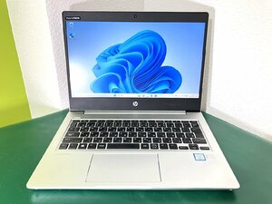 【埼玉発送】【動作確認済】HP / HP ProBook 430 G6 / Intel(R) Core(TM) i5-8265U CPU@1.60GHz 1.80GHz / 8GB / SSD256GB / Windows11Pro