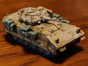 マイクロアーマー 第9弾 1/144 M3A2 ブラッドレー 歩兵戦闘車 第1機甲師団 第41歩兵連隊 第1大隊 童友社 ドラゴン