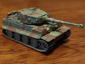 ワールドタンクミュージアム　対決編　1/144　ティーガー　後期型　重戦車　ノルマンディ　ドイツ陸軍　海洋堂　タカラ　WTM