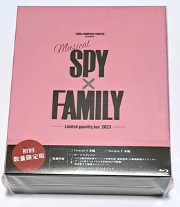 ミュージカル『SPY×FAMILY』＜初回数量限定版＞ Blu-ray 3枚組 森崎ウィン 鈴木拡樹 唯月ふうか 佐々木美玲 岡宮来夢 瀧澤 翼 朝夏まなと