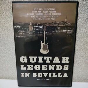 GUITAR LEGENDS/In Sevilla Live at Expo 輸入盤DVD ロビー・ロバートソン ロジャー・ウォータース レス・ポール ブライアン・メイetc