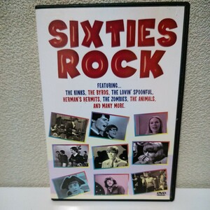SIXTIES ROCK 輸入盤DVD ホリーズ バーズ キンクス アニマルズ ヤードバーズ ラヴィン・スプーンフル ゾンビーズetc
