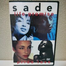 SADE/Life Promise Pride Love 輸入盤DVD シャーデー_画像1