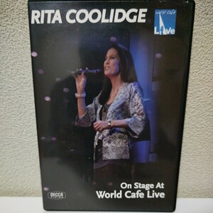 RITA COOLIDGE/On Stage At World Cafe Live foreign record DVDlita* Koo ridge 