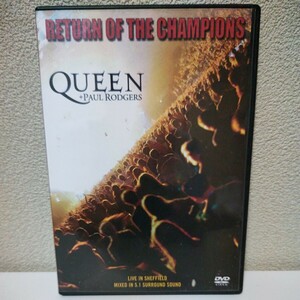  Queen + paul (pole) * Roger s/ return *ob* The * Champion z domestic record DVD sticker attaching 