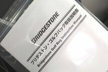 【新品・未使用】BRIDGESTONE ブリヂストン キャディバッグ CBG401 ネイビー 9.5型 47インチ対応 合成皮革 ゴルフ バック 2024年モデル_画像9