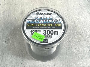 未使用 クレハ Seaguar シーガー フロロマイスター 300 12lb 3号 300m クリア 釣り具 釣具 A001