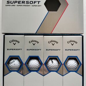 (新品)キャロウェイ スーバーソフト(SUPERSOFT) ゴルフボール ホワイト 1ダース