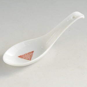  Chinese milk vetch 1 pcs / porcelain made / red triangle /rkr014