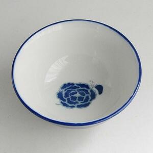  rice tea cup /../ blue rose ch023